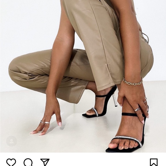 Good American Shine Kickstand Sandals - Picture 2 of 15